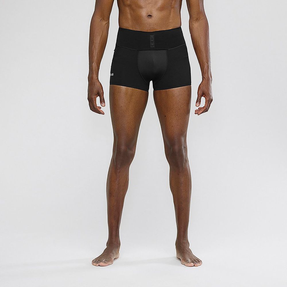 SALOMON S/LAB SENSE BOXER Philippines - Men's Tights - Black | 679043-CUZ